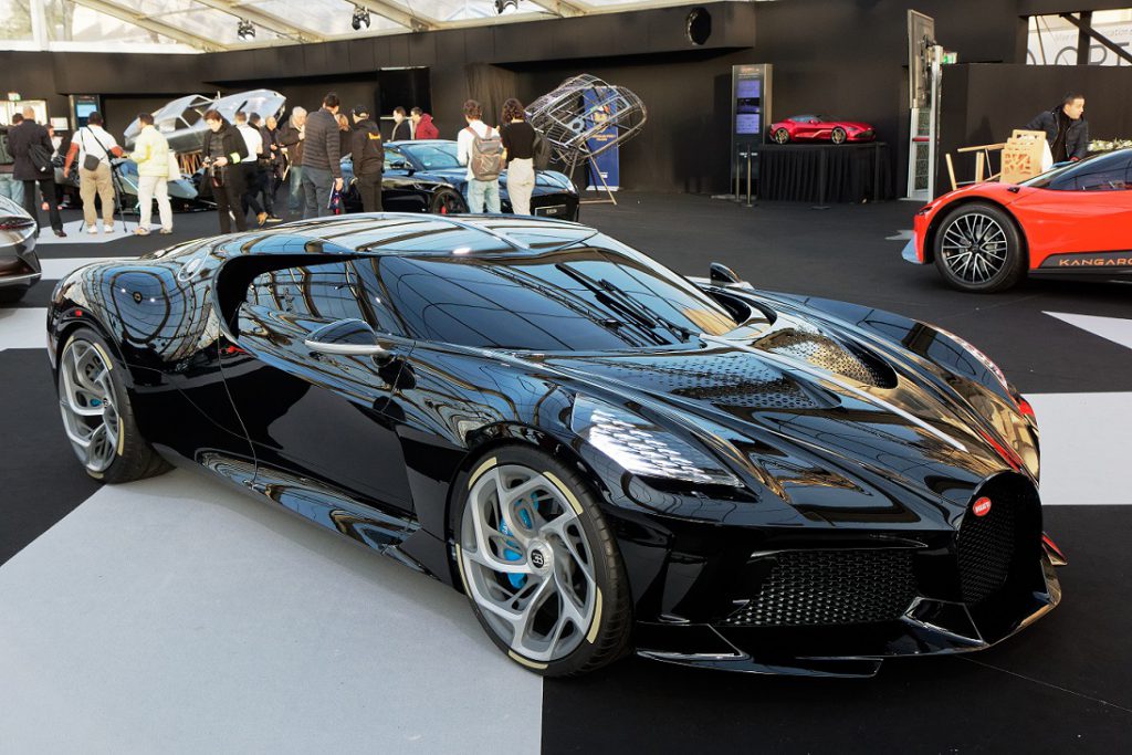 Bugatti La Voiture Noire הרכב הכי יקר בעולם