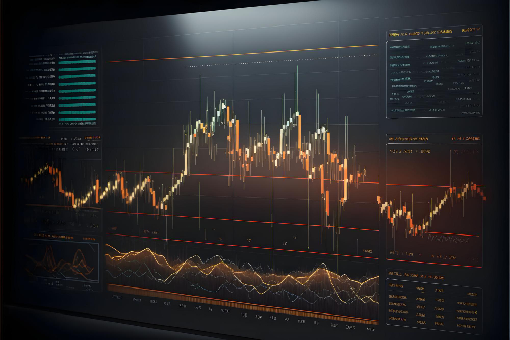 צילום מסך של מסחר בשוק המניות ומסחר בתעודות סל