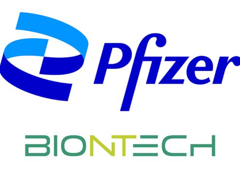 logo biontech and pfizer