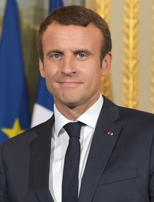 נשיא צרפת מקרון