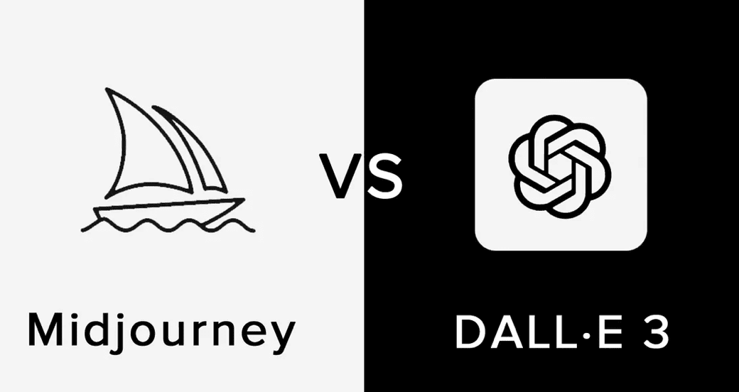 השוואה בין Midjourney לבין DALL-E
